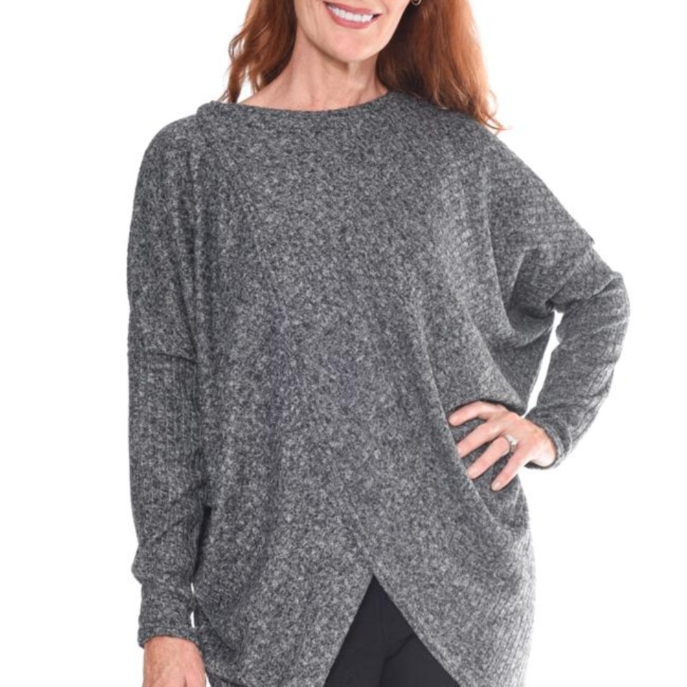 Overlay Top - Grey